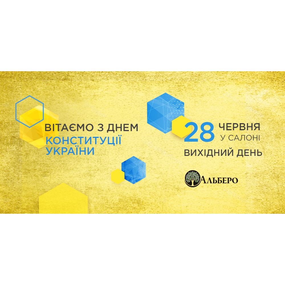 График работы в День Конституции Украины! фото основне