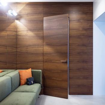SecretDoors двері міжкімнатні прихованого монтажу SD Veneer шпон модифікований щитове полотно