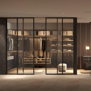 Двері міжкімнатні  Розсувні ALUDOORS CLEAR