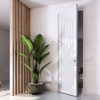 SecretDoors двері міжкімнатні прихованого монтажу SD Color глянець алюмінієве полотно