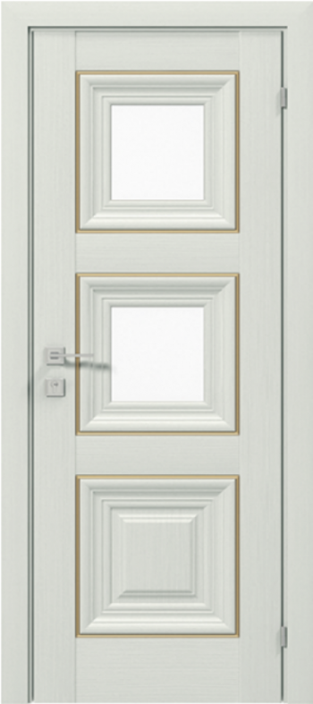 Двери межкомнатные RODOS Versal Irida 2 стекла