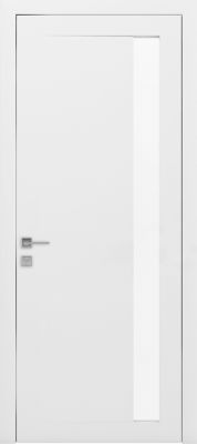 Двери межкомнатные RODOS Loft Arrigo полустекло (триплекс белый)