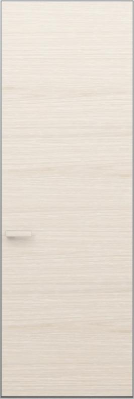 Сікретдорс шпон натуральний глянцевий+полірування (щитове полотно), двері міжкімнатні приховані