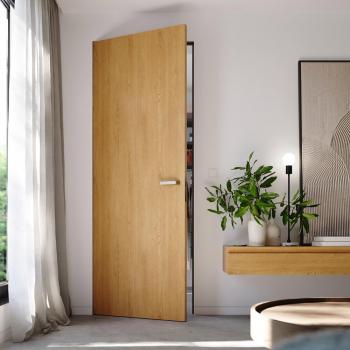 SecretDoors двері міжкімнатні прихованого монтажу SD Veneer шпон натуральний лак щитове полотно