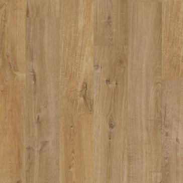 Виниловый пол Bloom Дуб хлопок бежевый 1494х209x6 Quick-Step