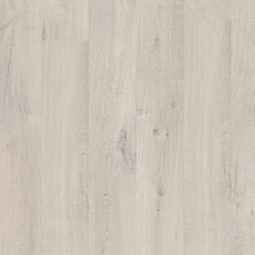 Виниловый пол Bloom Дуб хлопок белый румянец 1494х209x6 Quick-Step