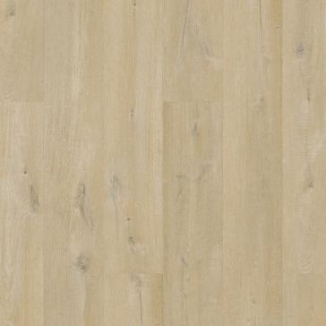 Виниловый пол Fuse Linen Дуб серовато-бежевый льняной 228,6x1500x2,5 Quick-Step