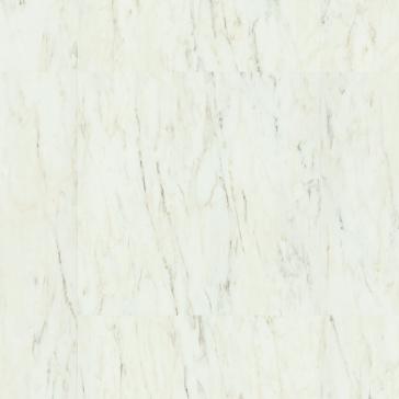 Виниловый пол Blush Мрамор белый серебро 609,6x609,6x2,5 Quick-Step