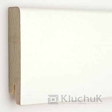 Плинтус Модерн белый (80х18х2400), Kluchuk, Украина