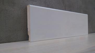 Плінтус з МДФ, флекс папір, 82x16x2400, форма М1, Lucciano, Італія