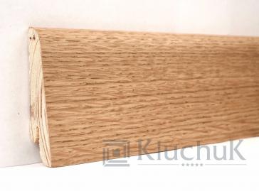 Плинтус Евро Дуб натур сорт Lux (18х60х2400), Kluchuk, Украина