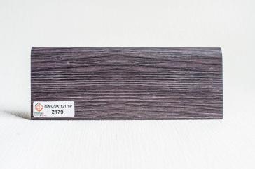 Плінтус 70x16x2400 з МДФ, з ефектом пор дерева 2179, Lucciano, Італія