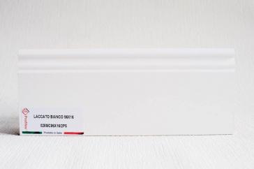Плинтус из МДФ, флекс бумага, 96×16×2400, форма P5, Lucciano, Италия