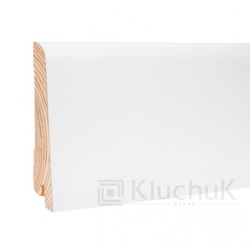Плинтус White Plinth (19х80х2200), Kluchuk, Украина