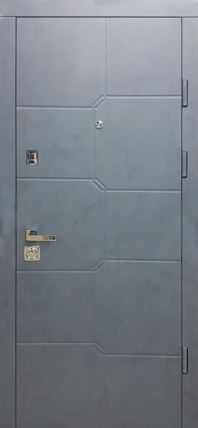 Вхідні двері (вуличні) БУЛАТ 183 Люкс - Альберо