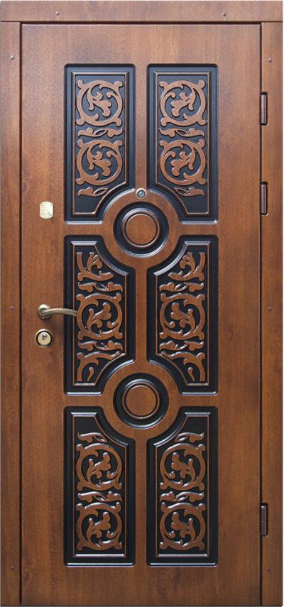 Вхідні двері (вуличні) БУЛАТ 301 Сек'юриті - Альберо