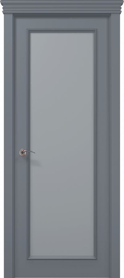 Двери межкомнатные Папа Карло ART-01 satin (сатин) - Альберо