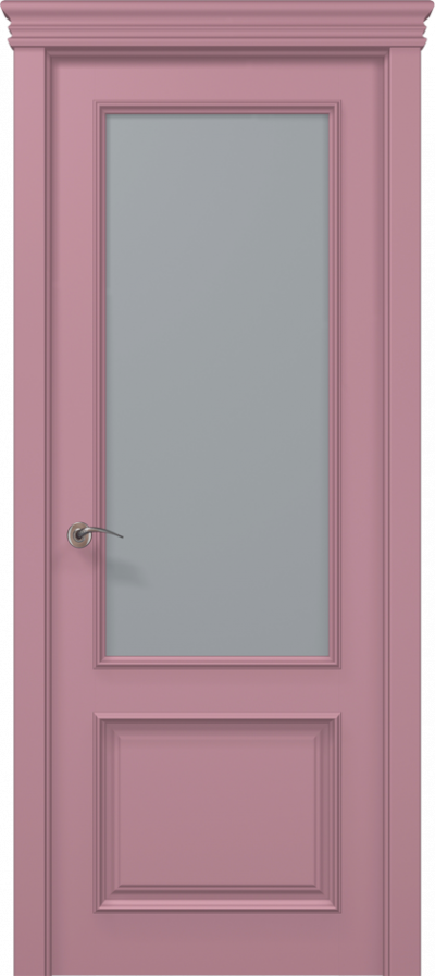 Двері міжкімнатні Папа Карло ART-02 satin (сатин) - Альберо