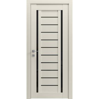 Двері міжкімнатні  MODERN BIANCA 2 напівскло BLK - Альберо