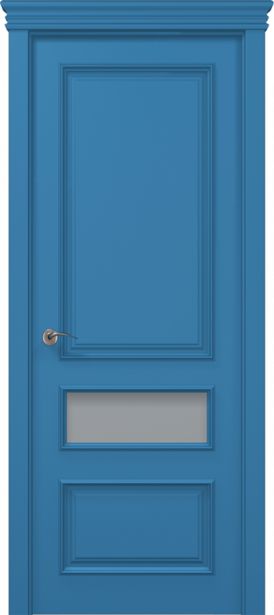 Двері міжкімнатні Папа Карло ART-04 satin (сатин) - Альберо