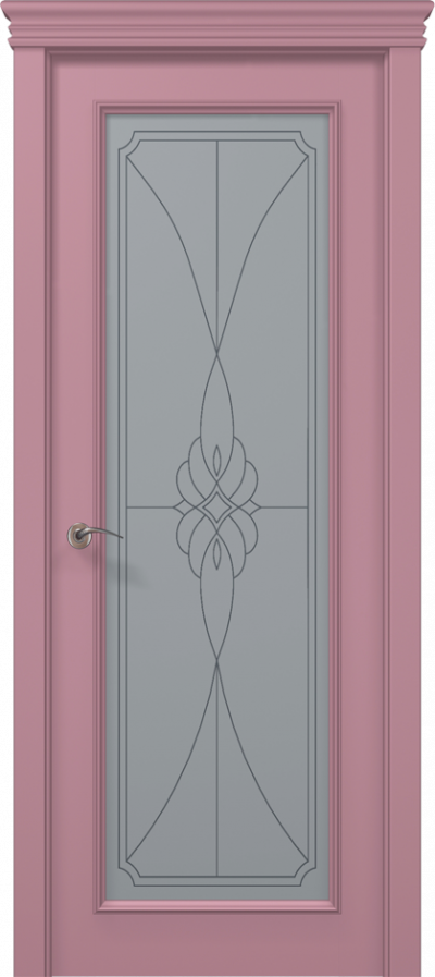Двері міжкімнатні Папа Карло ART-01 bevels (бевелс) - Альберо