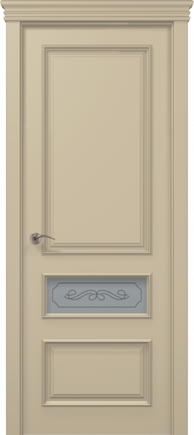 Двері міжкімнатні Папа Карло ART-04 bevels (бевелс) - Альберо
