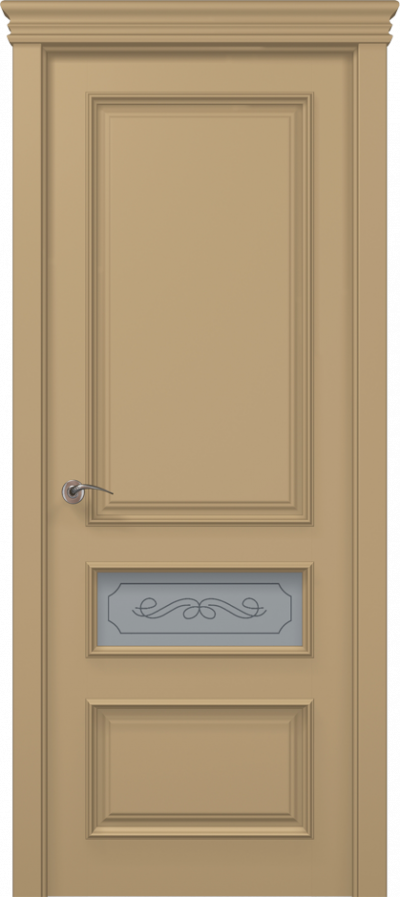 Двері міжкімнатні Папа Карло ART-04 bevels (бевелс) - Альберо