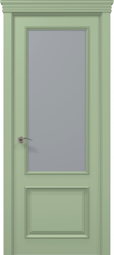 Двери межкомнатные Папа Карло ART-02 satin (сатин) - Альберо