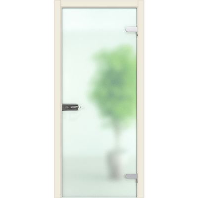 Двери межкомнатные Wakewood сложный all-glass-11 (сатин белый) - Альберо