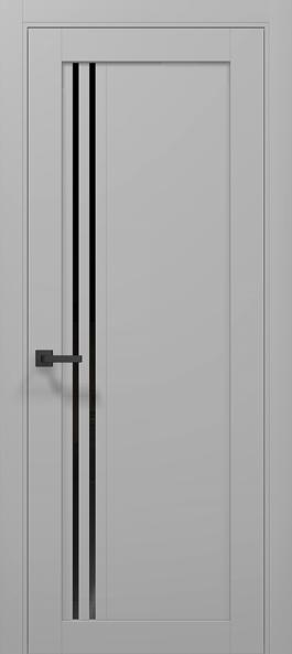 Дверь межкомнатная Папа Карло TETRA T-09 (BLK) - Альберо