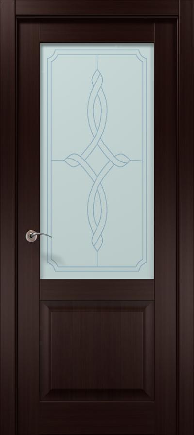 Двері міжкімнатні Папа Карло Cosmopolitan CP-511 бевелс - Альберо