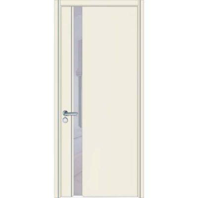 Двері міжкімнатні Wakewood glass pluss 02 (шпон-фарбування) - Альберо