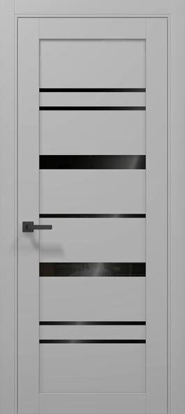 Дверь межкомнатная Папа Карло TETRA T-05 (BLK) - Альберо
