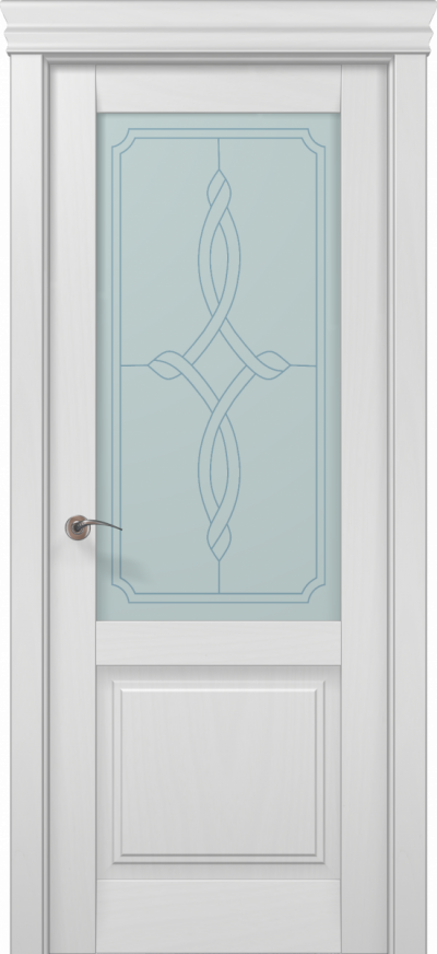 Двери межкомнатные Папа Карло Millenium ML-11 bevels - Альберо