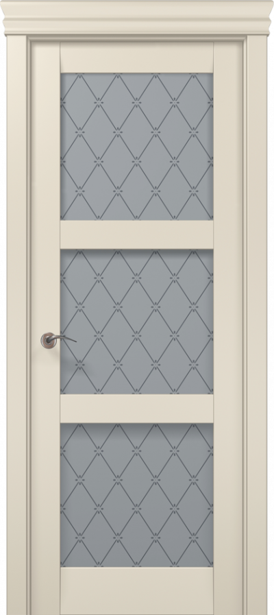 Двері міжкімнатні Папа Карло Millenium ML-07 оксфорд - Альберо