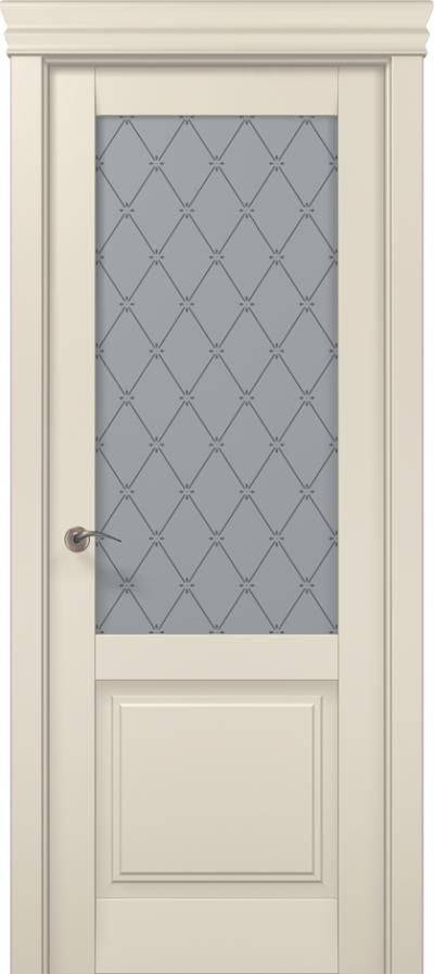 Двері міжкімнатні Папа Карло Millenium ML-11 оксфорд - Альберо