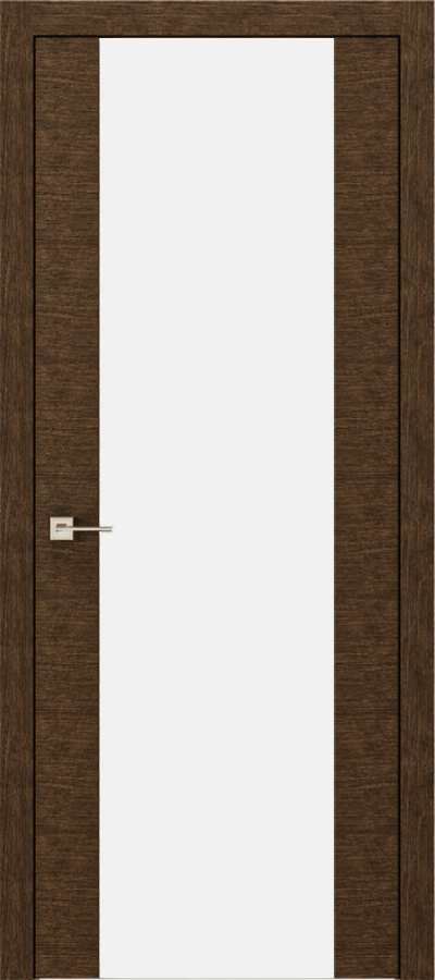 Двери межкомнатные RODOS Modern Flat стекло (триплекс белый глянец) - Альберо