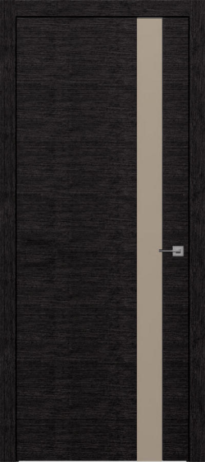 Двери межкомнатные RODOS Modern Flat полустекло (триплекс латте) - Альберо