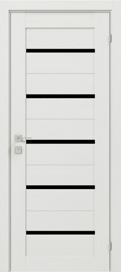 Двері міжкімнатні RODOS Modern Lazio напівскло BLK