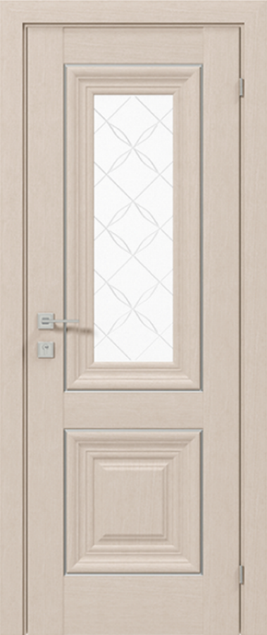 Двери межкомнатные RODOS Versal Esmi стекло с рис. 1 - Альберо