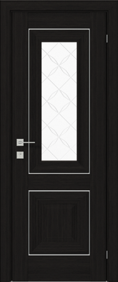 Двери межкомнатные RODOS Versal Esmi стекло с рис. 1 - Альберо