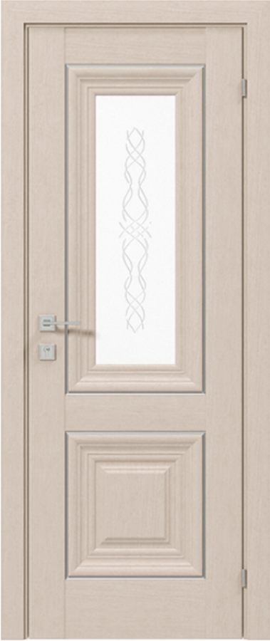 Двери межкомнатные RODOS Versal Esmi стекло с рис. 2 - Альберо
