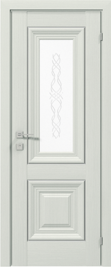Двери межкомнатные RODOS Versal Esmi стекло с рис. 2 - Альберо