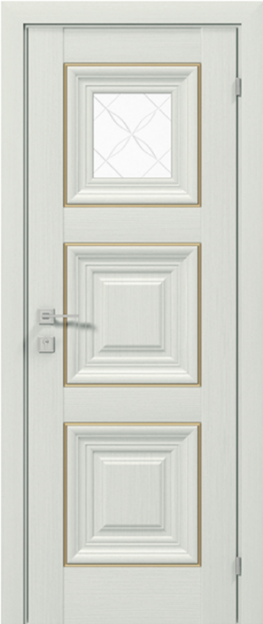Двери межкомнатные RODOS Versal Irida с 1 стеклом рис.1 - Альберо