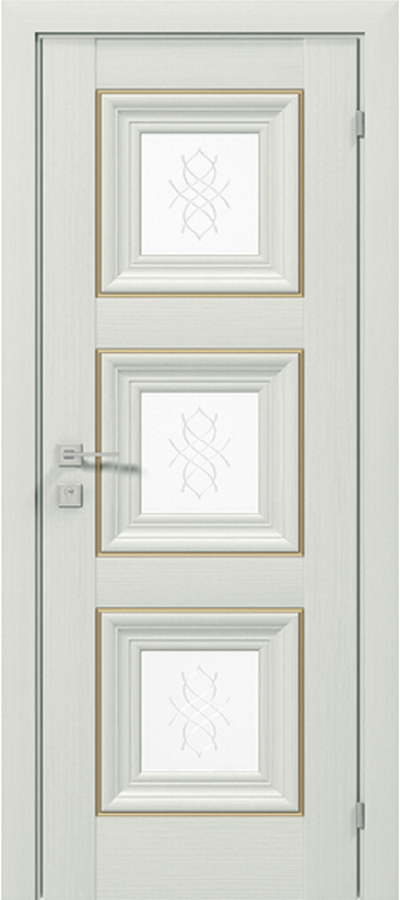 Двери межкомнатные RODOS Versal Irida стекло с рис.2 - Альберо