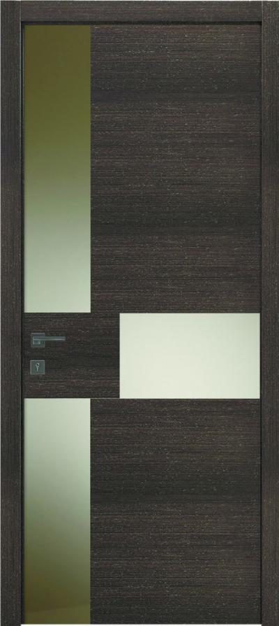 Двері міжкімнатні Wakewood quattro 02 (шпон-фарбування)