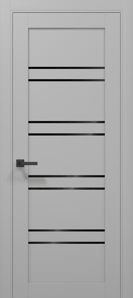 Дверь межкомнатная Папа Карло TETRA Т-01 (BLK) - Альберо