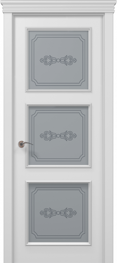 Двері міжкімнатні Папа Карло ART-03 bevels (бевелс) - Альберо