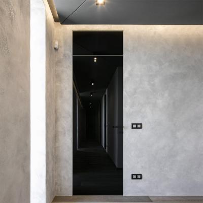 SecretDoors двері міжкімнатні прихованого монтажу SD Glass скло фарбоване звичайне - Альберо