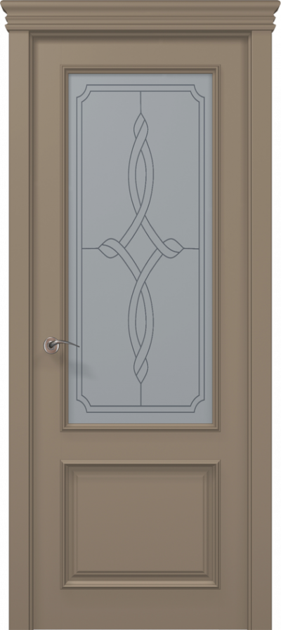 Двері міжкімнатні Папа Карло ART-02 bevels (бевелс) - Альберо